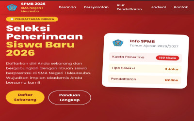 PENDAFTARAN DIBUKA SPMB 2026/2027